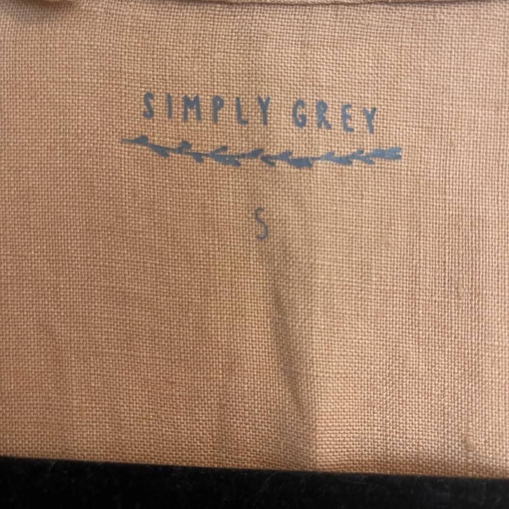Simply Grey linen wrap dress - small Midi Dress - Picture 5 of 8